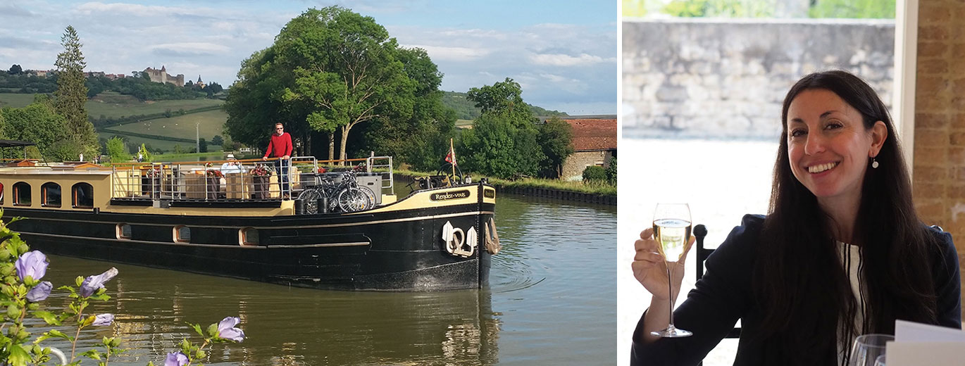 Barge Rendez-vous cruises on the Canal de Bourgogne in Southern Burgundy