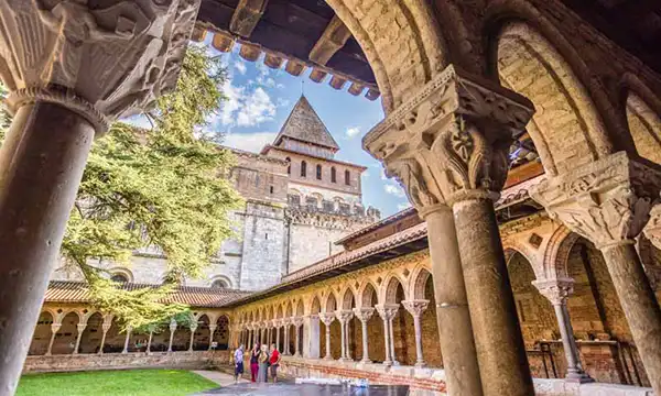 Renaissance Abbey in Moissac wednesday image